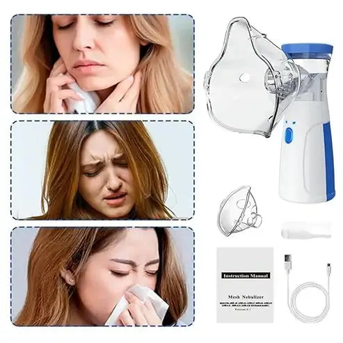 Portable Handheld Mesh Nebulizer – Efficient, Compact & Easy to Use