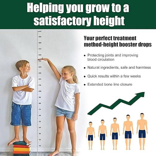 Height Booster Drops – Grow Taller Naturally