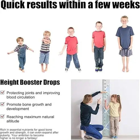 Height Booster Drops – Grow Taller Naturally