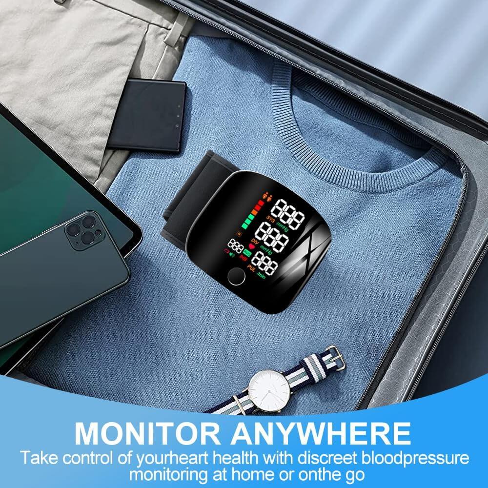 Rechargeable Wrist Blood Pressure Monitor