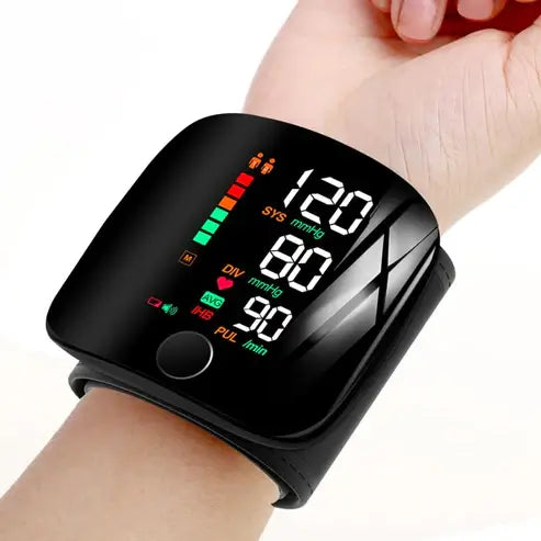 Rechargeable Wrist Blood Pressure Monitor